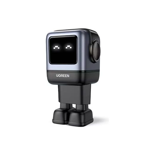 Cargador Ugreen Robot Nexode Gan De 65 W, Color Negro