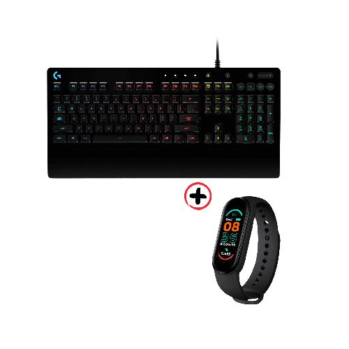 Teclado Gamer G213 Logitech Serie G Prodigy Id Inglés + Smartwatch Bde