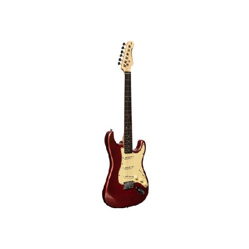 Guitarra electrica Stagg SES30 candy apple red