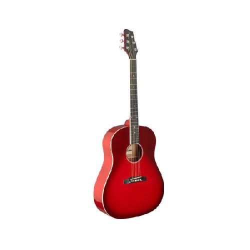 Guitarra Folk Stagg SA35DS Red