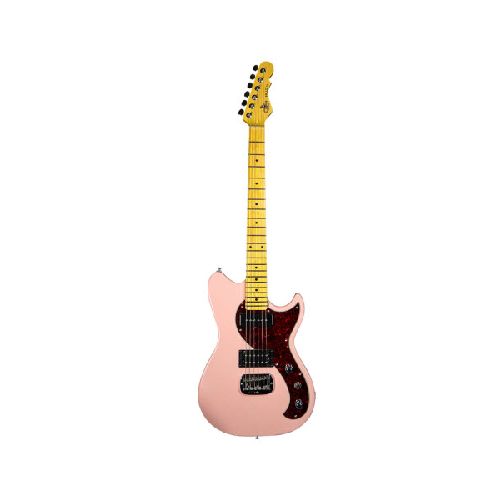 Guitarra eléctrica G&L Tribute Fallout Shell Pink