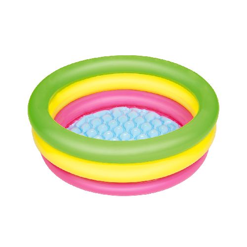 Piscina Inflable Multicolor Piso Inflable 3 Anillos 41 Litros Bestway | Charrua Store