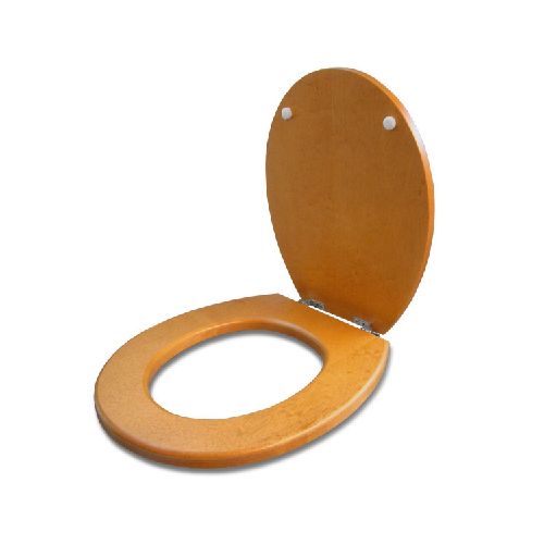 TAPA WC Madera Herr/Metal Oval Cerejeira