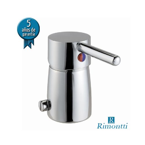 BIDET Monocomando Palito c/transf. cierre ceramico 40mm Rimontti