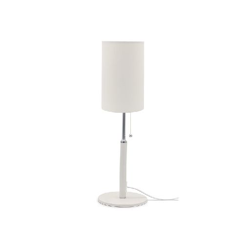 Veladora Blanca con Pantalla E27 18cm Ø / 55cm H