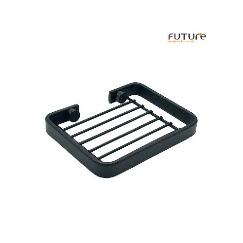 JABONERA de pared Negro Mate FUTURE 9,5x12x2cm H Evoluzione