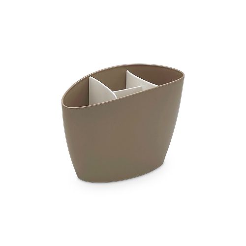 ESCURRIDOR Cubiertos Plastico Beige 20x10.5x14.5cm H