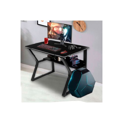 Escritorio Mesa Gamer 80x50x75 cm Metal y Madera - MegaSystem Tienda  