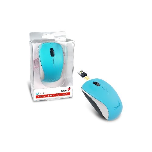 Mouse Genius NX-7000 inalámbrico celeste - MegaSystem Tienda  