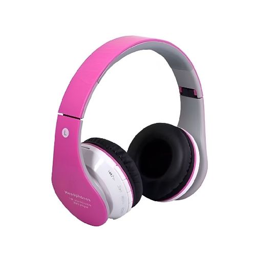 Auriculares Manos Libres Bluetooth Con Radio FM / AUX 3.5MM / MicroSD COLOR VIOLETA - MegaSystem Tienda  