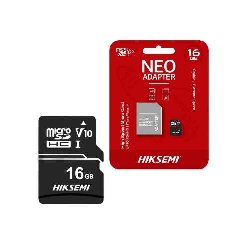 Memoria Micro SD Hiksemi 16GB Clase 10 - MegaSystem Tienda  