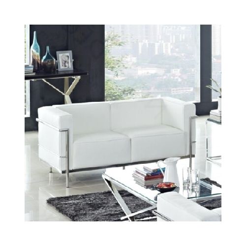 Sillón Lecorbusier 2 Cuerpos - Blanco 310787