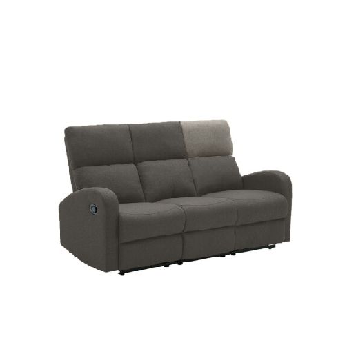 Sillón Reclinable Taos 3 Cuerpos - Gris 9929D-53-561