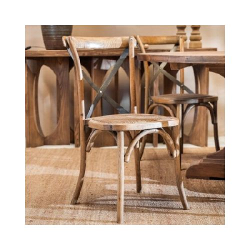 Silla De Comedor Derwent Respaldo Metal SD052-R