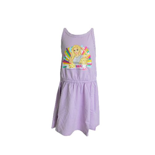 Vestido Barbie Infantil Estampado - Mvd Sport