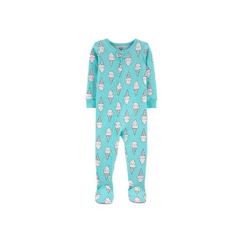 Pijama Con Pies De Algodón Estampado Helados Bebe Carters - Mvd Sport