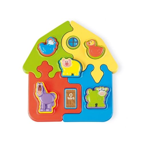 Juguete Puzzle Calesita Granja de Animales - Mvd Sport