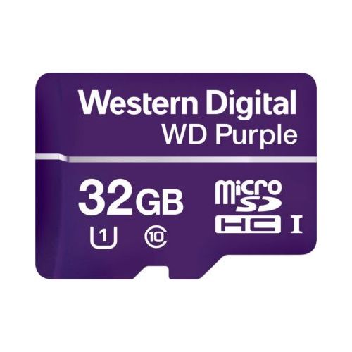 Memoria Micro Sd Wd Purple Sdhc 32gb 