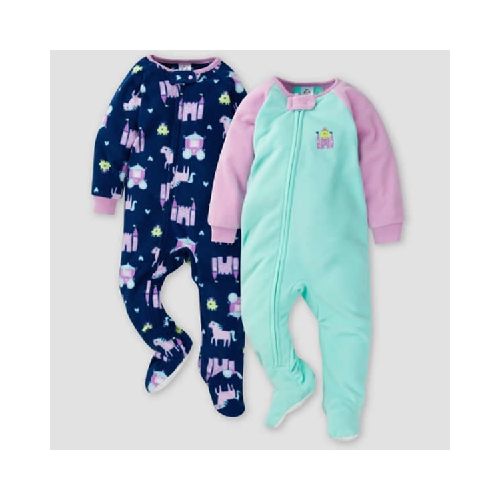 Enterito Pijama Polar Pack x 2 Castillo Talle 3-6  