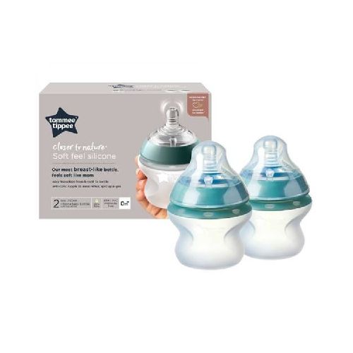 Biberón de silicona Closer to Nature Tommee Tippee 150 ml  