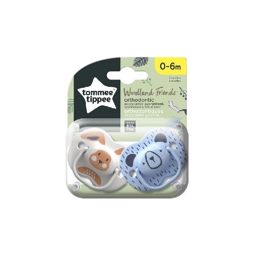 Chupete Woodland Friends 0-6m Tommee Tippee  