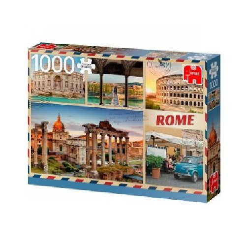 JUMBO - PUZZLE 1000 PIEZAS GREETINGS FROM ROME PREMIUM COLLECTION