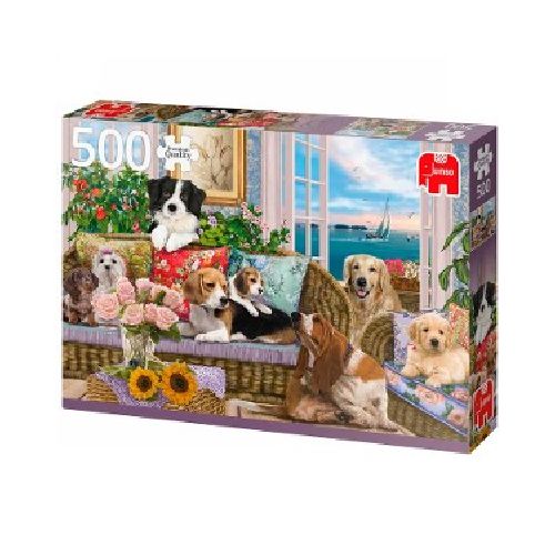 JUMBO - PUZZLE 500 PIEZAS FURRY FRIENDS