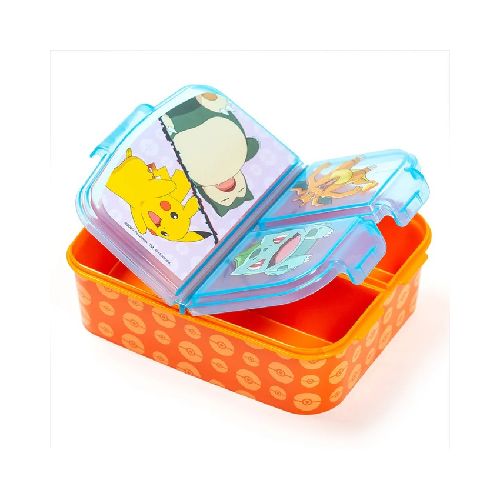 Lunchera vianda tupper POKEMON multicompartimiento