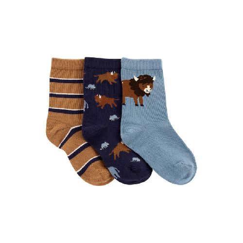 Set x3 medias carters buffalo celeste