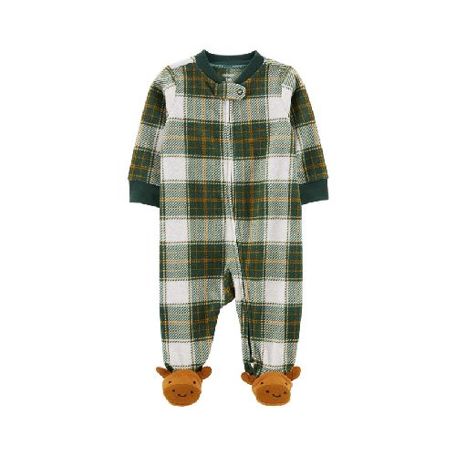 Pijama micropolar cuadrille bufalo CARTERS