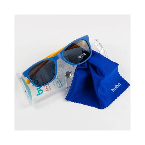 Lentes sol BUBA azul mostaza 3-5 años cod. 17539