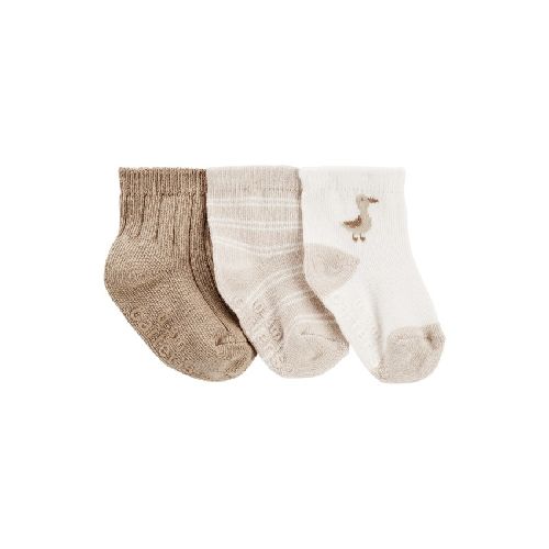 Set x3 medias carters beige pato