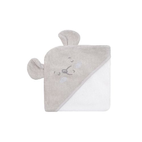 Toalla KIKKABOO joyful mice gris