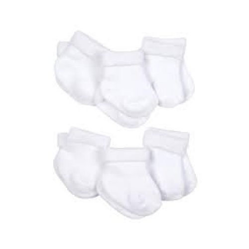 Set medias  x6 Blanco Terry GERBER