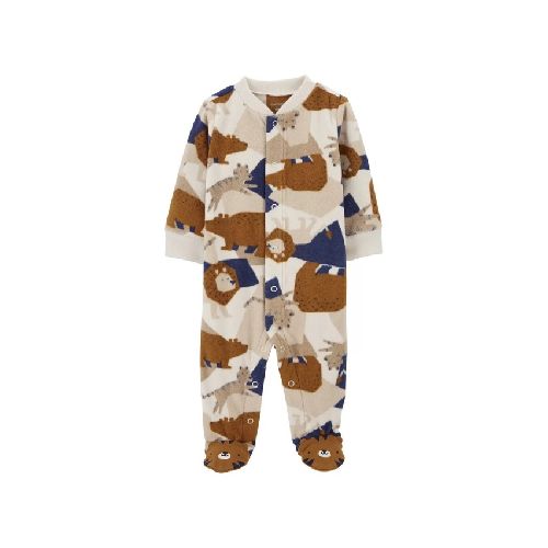 Pijama micropolar animals nude CARTERS