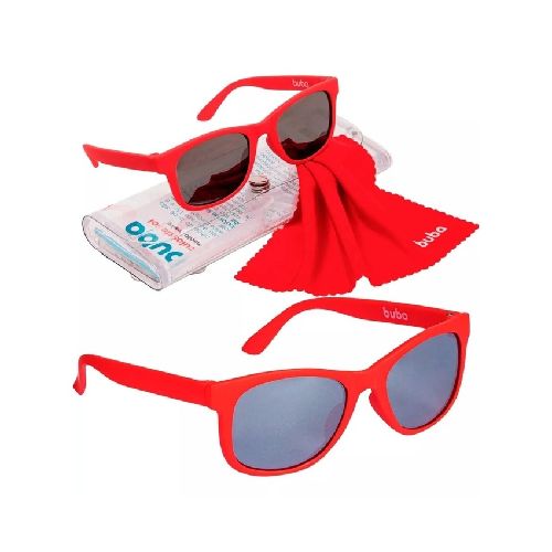 Lentes sol BUBA rojo 3-36m cod. 11744