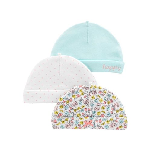 Gorro x 3 flores CARTERS