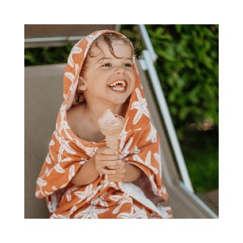 Toalla poncho swim essentials - estrella mar terra