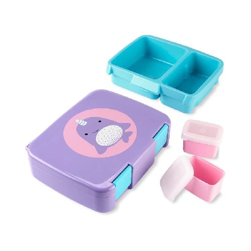 Lunchera bento box SKIP HOP - delfin violeta