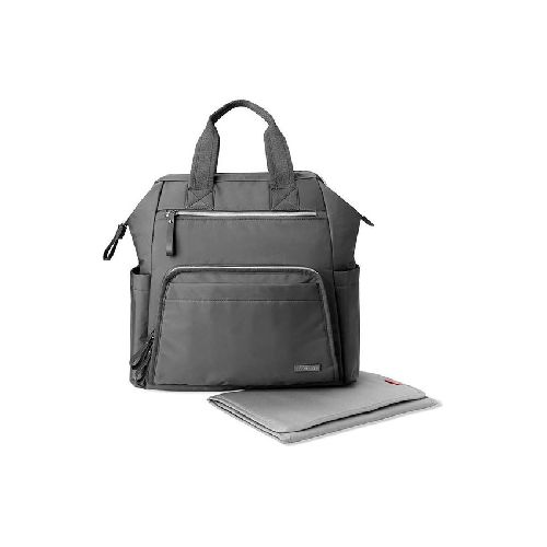 Mochila Maternal Main Frame gris SKIP HOP