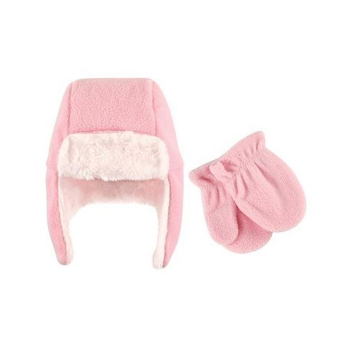 Set gorro y guantes abrigo HUDSON rosa