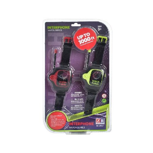 SET RELOJES WALKIE TALKIES DIVERTIDO