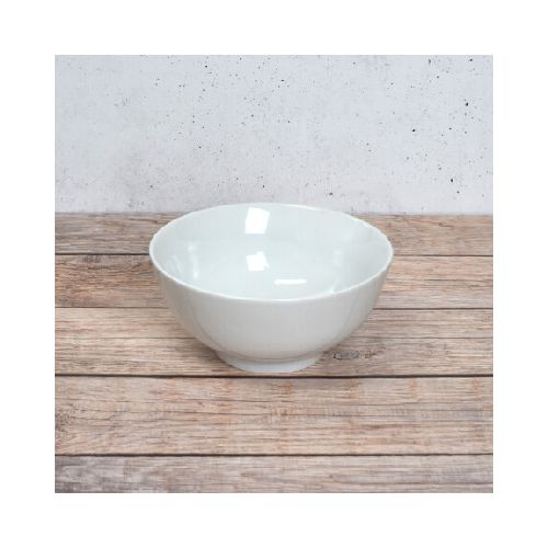 BOWL DE CERAMICA BLANCA LISO HONDO