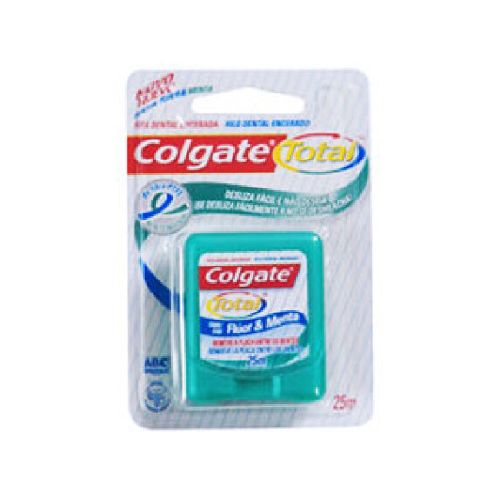 HILO DENTAL COLGATE CON FLUOR Y MENTA 25 MT