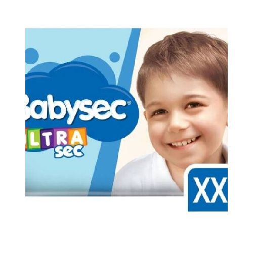 PAÑAL BABYSEC ULTRA SUPER JUMBO PACK XXG X 96 UNID (AZUL)