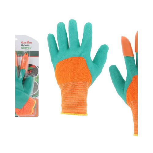 Guantes para jardineria con protector de dedos