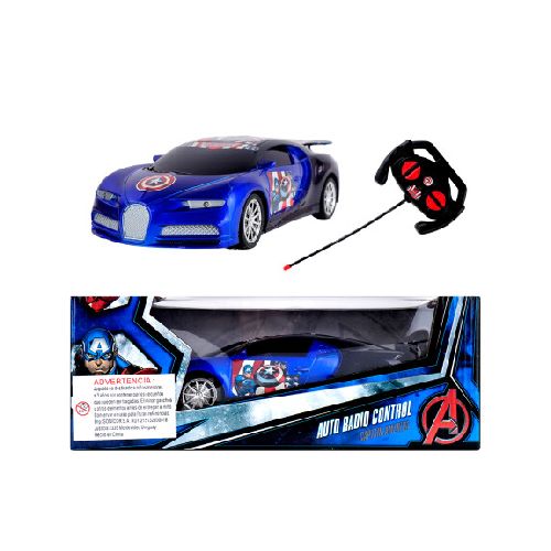 Auto radio control capitan américa o Iron man