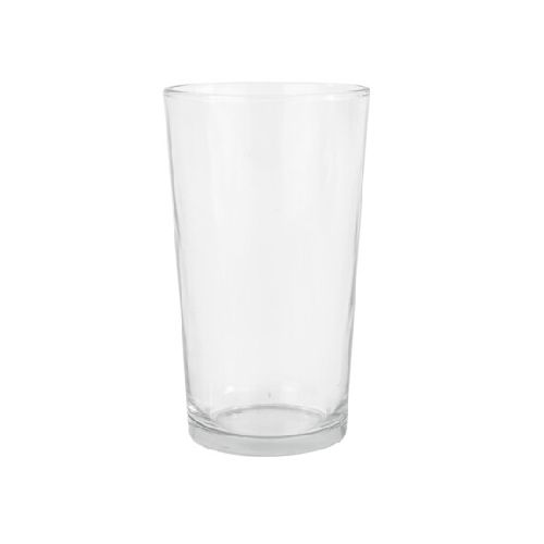 Vaso de vidrio listo alto