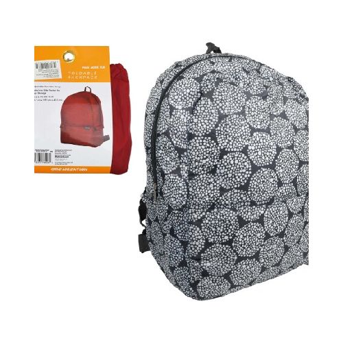 MOCHILA MONEDERO ESTAMPADA TELA AVION 43X33X18CM 24983 Q60