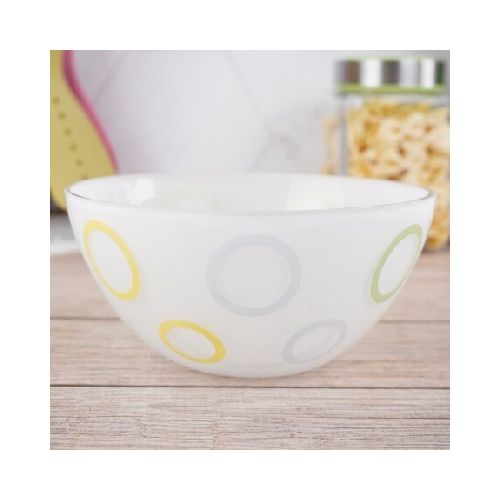 Bowl de vidrio con diseño